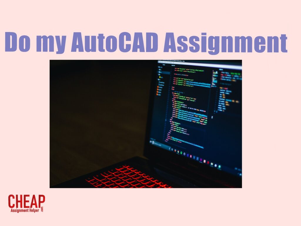Do my AutoCAD Assignment